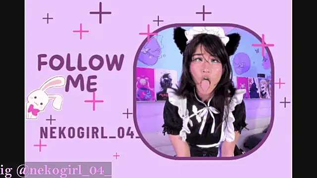 Snapshot of Nekogirl_04 chatting on 04.18.26 Nekogirl 04 online show from 04.18.26
