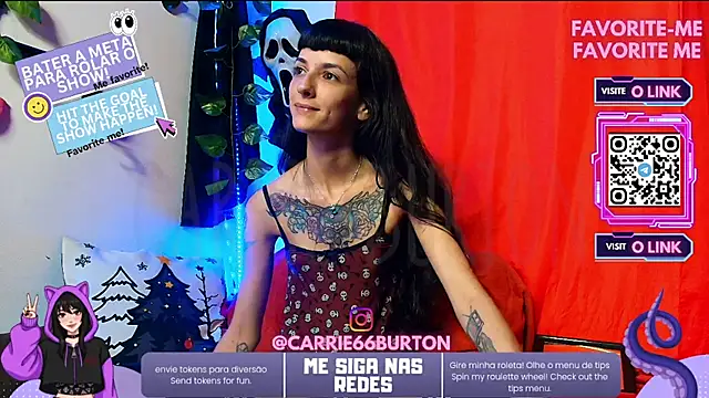 CarrieBurton online show from 12.14.25