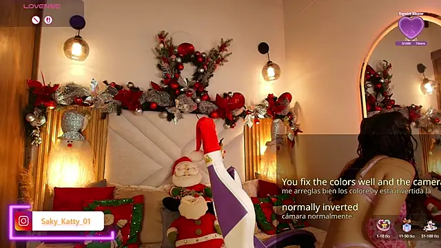 Kat Saky online show from 11.14.25