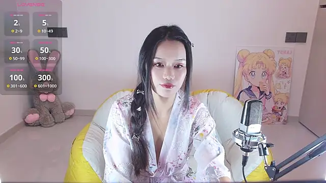 Snapshot of Abby-6 chatting on 11.17.25 Abby-6 online show from 11.17.25