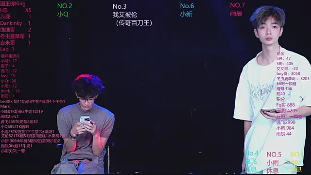Snapshot of AAA-winner chatting on 06.06.26 AAA-winner online show from 06.06.26