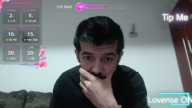 Snapshot of Dale_E chatting on 01.07.25 Dale E online show from 01.07.25