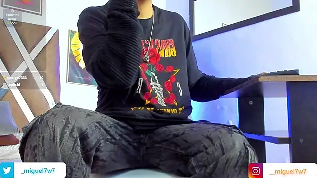 Snapshot of __Miguel7w7 chatting on 01.13.26 Miguel7w7 online show from 01.13.26