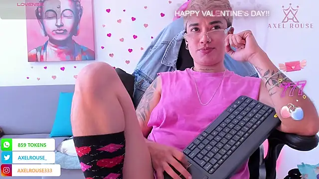 Snapshot of AxelRouse3 chatting on 02.14.26 AxelRouse3 online show from 02.14.26