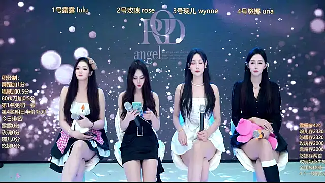 Snapshot of ROD-angel chatting on 12.01.25 ROD-angel online show from 12.01.25