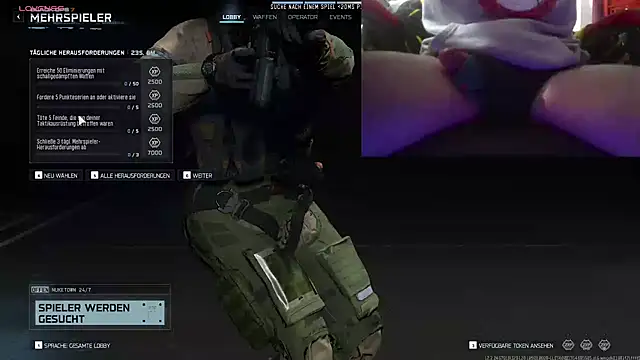 GamerHorny26 online show from 12.02.25