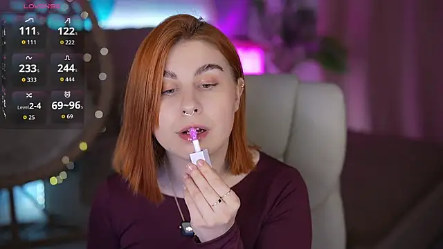 GingerPinky online show from 04.08.26