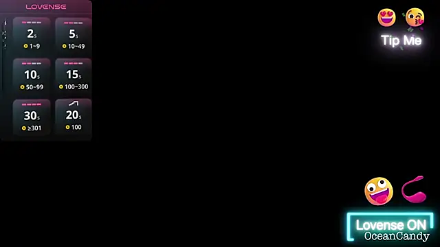 OceanCandy9 online show from 01.09.26