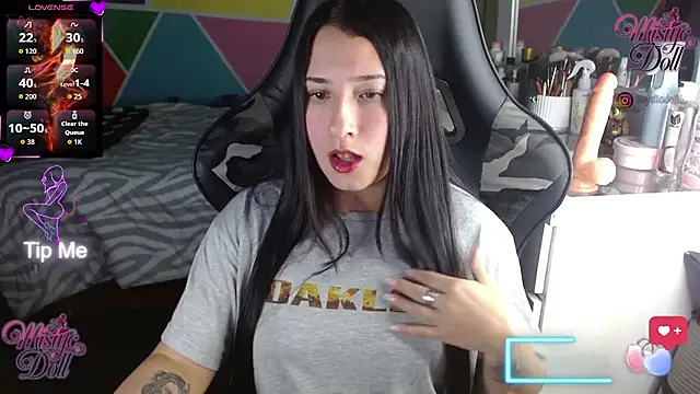 Mysticdooll69 online show from 01.14.26