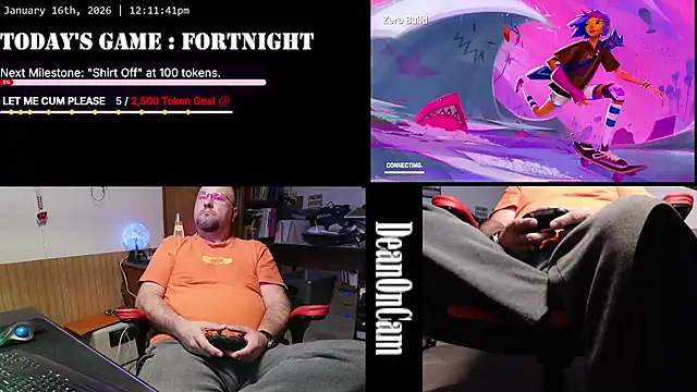 DeanonCam online show from 01.16.26