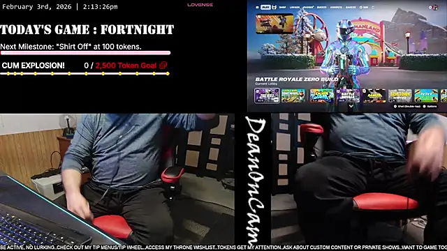 DeanonCam online show from 02.03.26