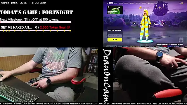 DeanonCam online show from 03.10.26