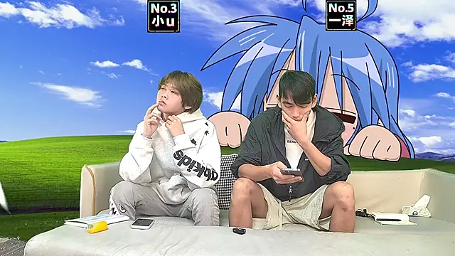 xiaohuangren01 online show from 04.01.26