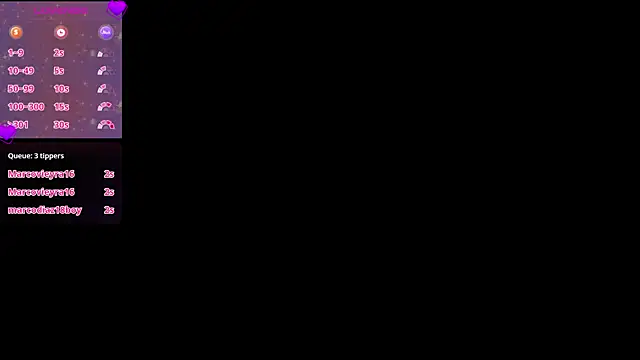 ZAYRA TAY online show from 03.08.26