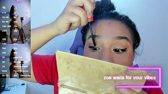 Snapshot of ZoeParcker chatting on 02.25.26 ZoeParcker online show from 02.25.26