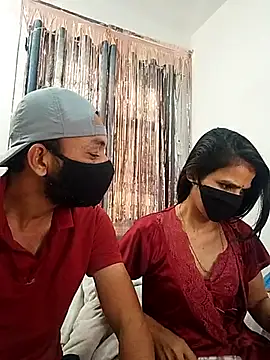 Snapshot of Sikha_Abhi chatting on 02.14.26 Sikha Abhi online show from 02.14.26