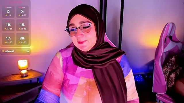 HijabiMilff online show from 03.26.26