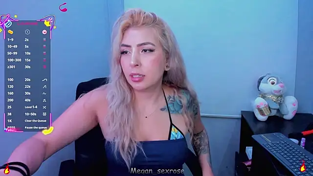 Megan sexrosse online show from 03.24.26