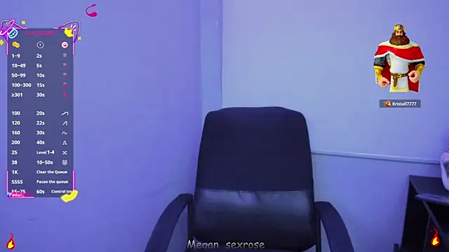 Megan sexrosse online show from 04.06.26