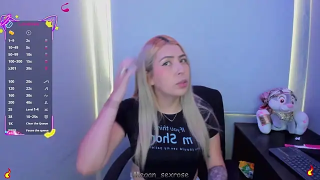 Megan sexrosse online show from 04.09.26