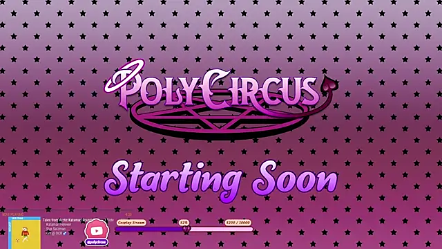 PolyCircus online show from 04.21.26