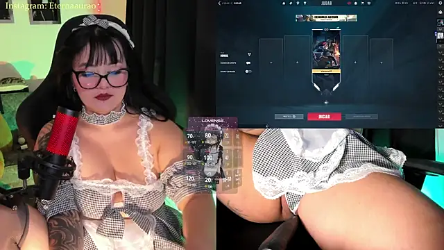 Snapshot of EternaAura_ chatting on 05.01.26 EternaAura online show from 05.01.26