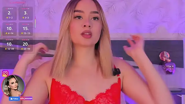 Sofia pamela  online show from 04.22.26