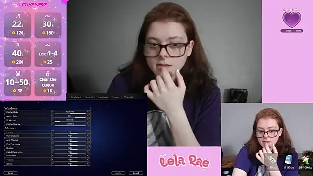 lolarae xx online show from 05.27.26