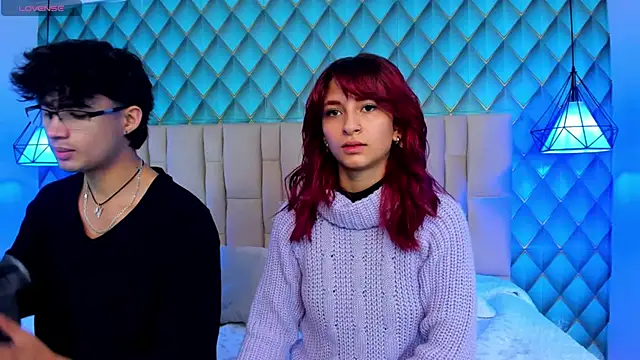 Snapshot of Sofia-Ethan chatting on 06.21.26 Sofia-Ethan online show from 06.21.26