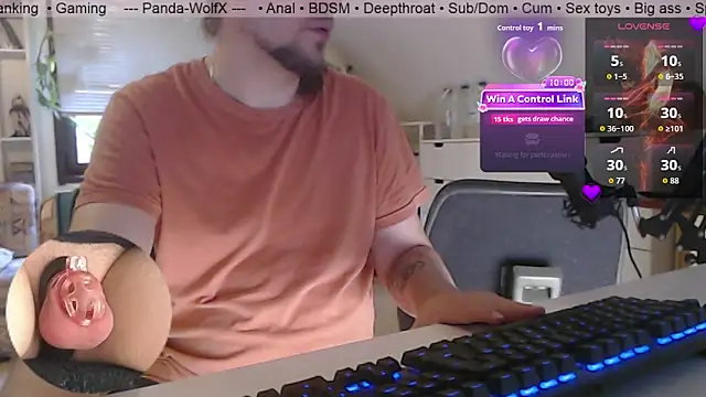 Panda-WolfX online show from 07.07.26