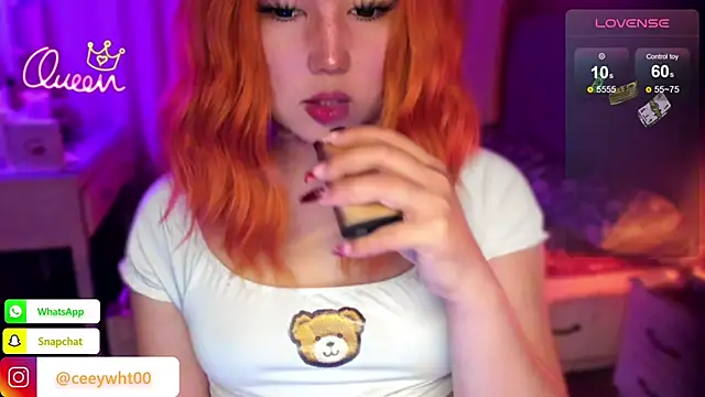 Snapshot of HOTnWILDalice chatting on 01.08.26 HOTnWILDalice online show from 01.08.26