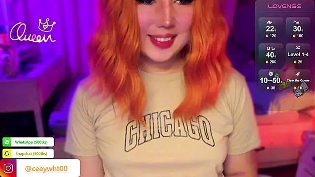 Snapshot of HOTnWILDalice chatting on 02.05.26 HOTnWILDalice online show from 02.05.26
