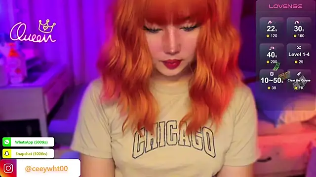 Snapshot of HOTnWILDalice chatting on 02.06.26 HOTnWILDalice online show from 02.06.26