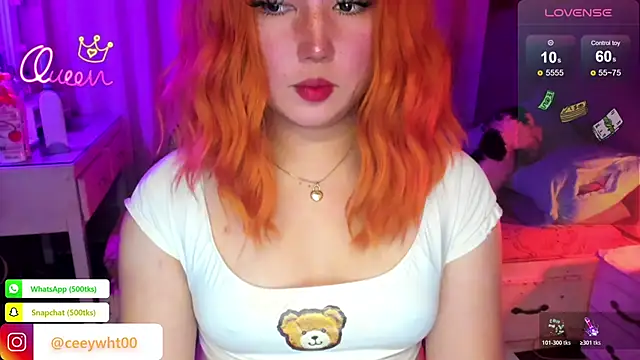 Snapshot of HOTnWILDalice chatting on 02.09.26 HOTnWILDalice online show from 02.09.26