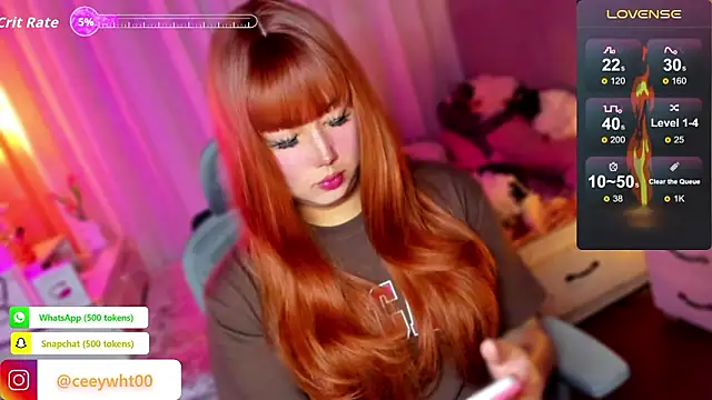 Snapshot of HOTnWILDalice chatting on 03.16.26 HOTnWILDalice online show from 03.16.26