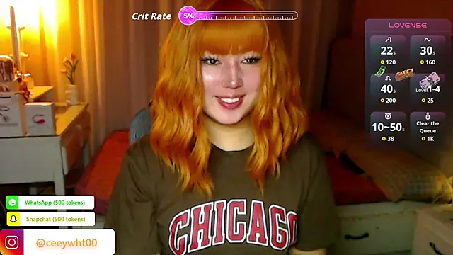 Snapshot of HOTnWILDalice chatting on 03.26.26 HOTnWILDalice online show from 03.26.26