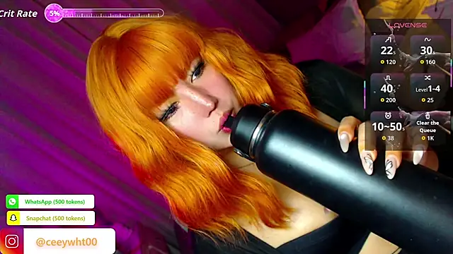 Snapshot of HOTnWILDalice chatting on 03.31.26 HOTnWILDalice online show from 03.31.26