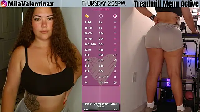 MilaValentina online show from 06.11.26