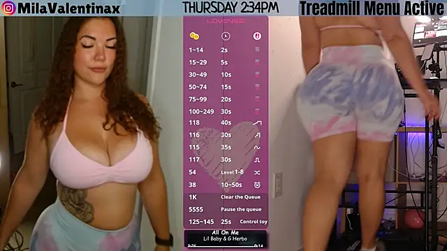 Snapshot of MilaValentina chatting on 06.18.26 MilaValentina online show from 06.18.26