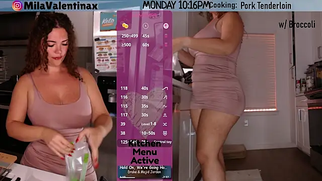 Snapshot of MilaValentina chatting on 07.14.26 MilaValentina online show from 07.14.26