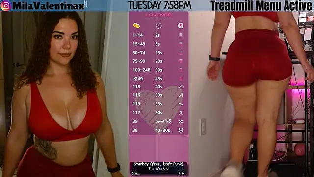 Snapshot of MilaValentina chatting on 07.28.26 MilaValentina online show from 07.28.26