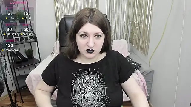 Snapshot of Black_Black_Rose chatting on 02.22.25 Black Black Rose online show from 02.22.25