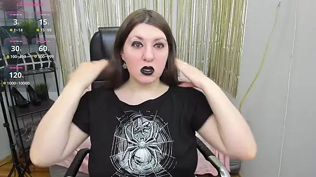 Snapshot of Black_Black_Rose chatting on 03.15.25 Black Black Rose online show from 03.15.25