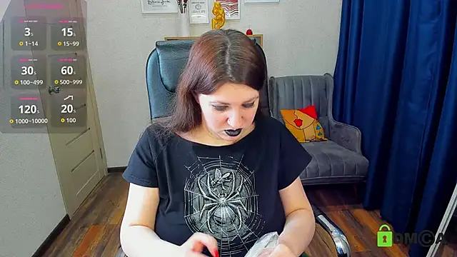 Snapshot of Black_Black_Rose chatting on 11.16.25 Black Black Rose online show from 11.16.25