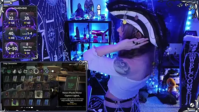 Snapshot of AnneSao chatting on 12.13.24 AnneSao online show from 12.13.24