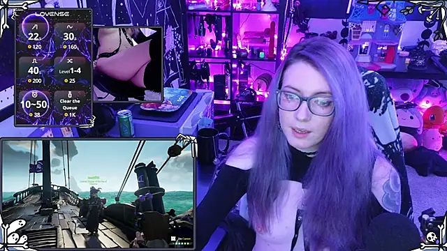 Snapshot of AnneSao chatting on 01.24.25 AnneSao online show from 01.24.25