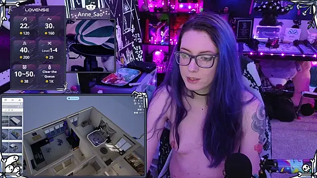 Snapshot of AnneSao chatting on 03.21.25 AnneSao online show from 03.21.25