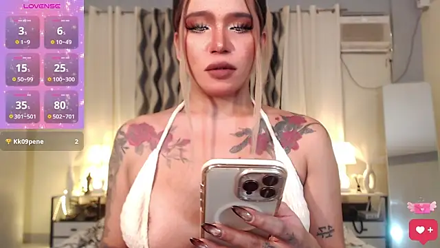 Evalyn Shemale online show from 09.18.25