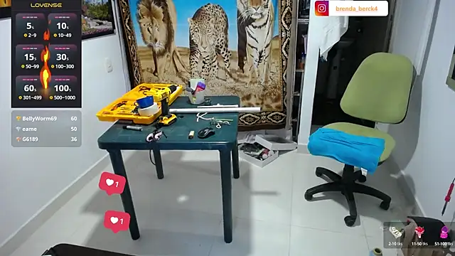 Snapshot of Brenda_Berck_ chatting on 03.04.25 Brenda Berck online show from 03.04.25