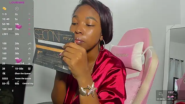 Snapshot of myblackdoope chatting on 11.17.25 myblackdoope online show from 11.17.25